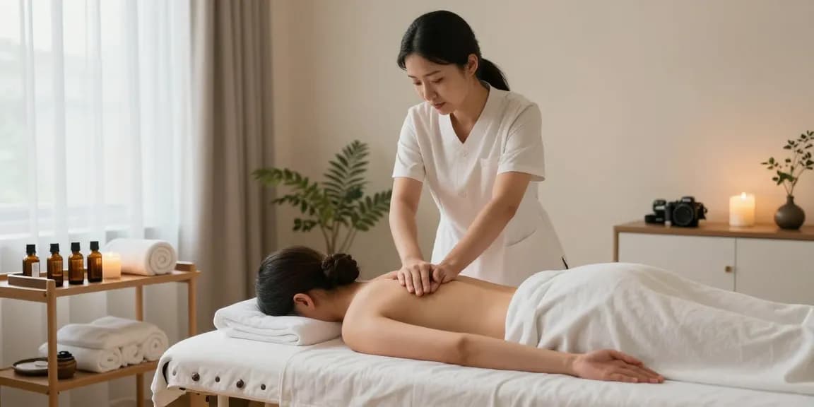 Swedish massage therapy in a serene spa setting enhancing relaxation.