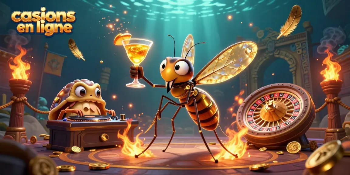 Jouez à des casinos en ligne avec nos jeux animés captivants et ambiance incroyable.