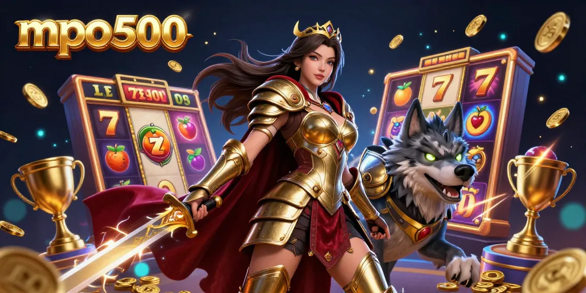 Experience winning with mpo500's premier slot games, featuring vibrant slots and energetic gameplay.