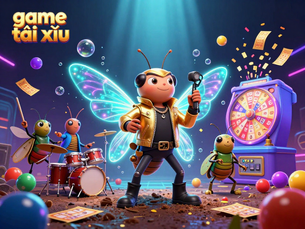 Engage with game tài xỉu through vibrant characters and dynamic elements for an exciting gaming experience.