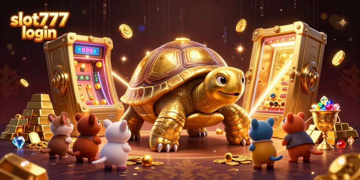 Slot777 login untuk bermain mesin slot dengan suasana kasino yang menarik dan penuh warna.