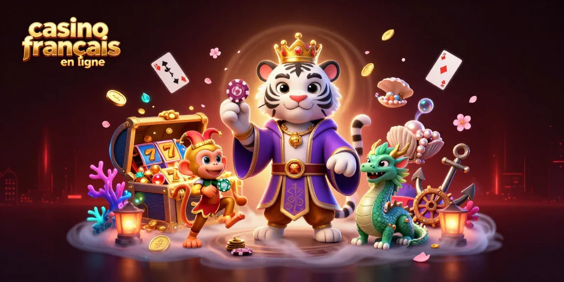 Jouez au casino français en ligne avec nos personnages de machines à sous dynamiques.