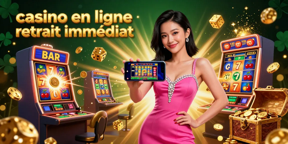 Interagissez avec le casino en ligne retrait immédiat pour des retraits instantanés et des expériences de jeu vibrantes.