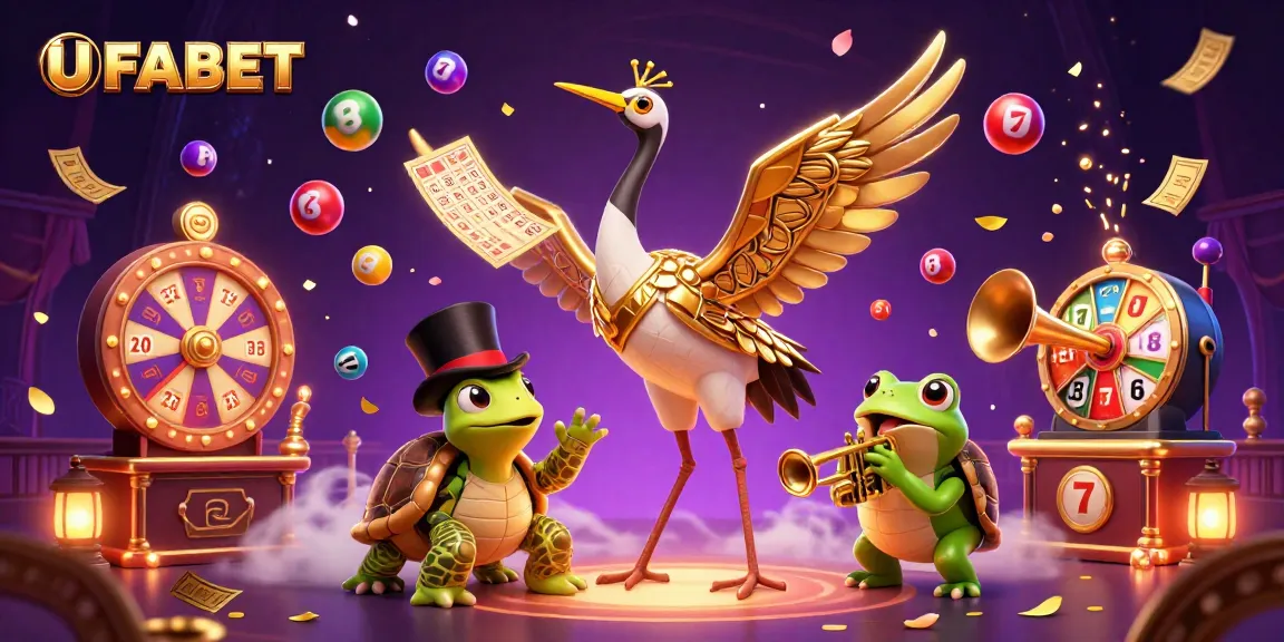 Experience thrilling gaming at UFABET, with vibrant casino atmosphere and engaging elements.