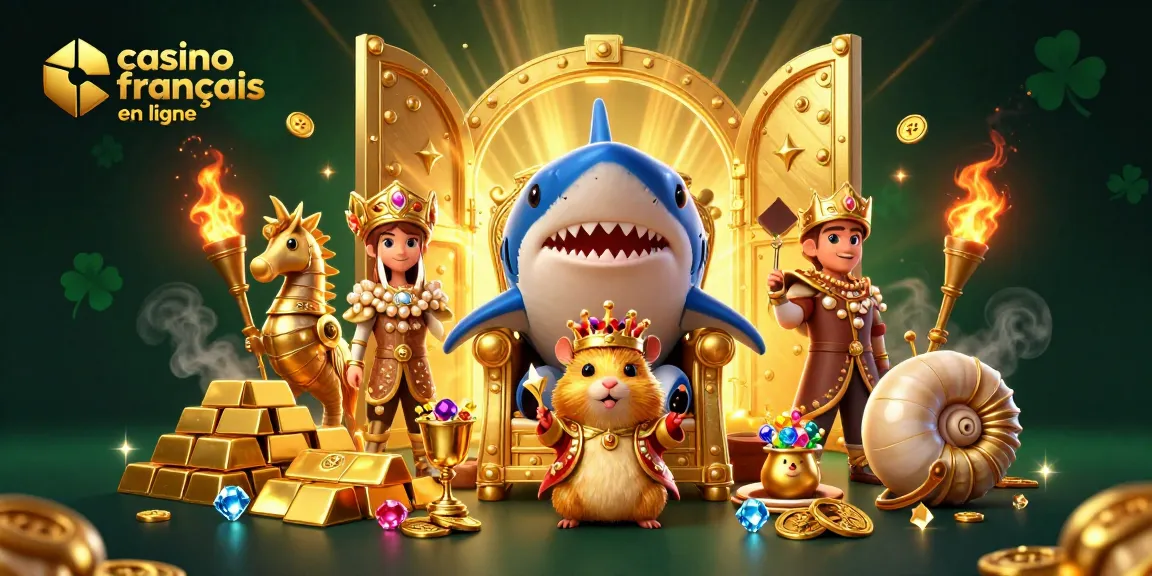 Gagnez au casino français en ligne avec des éléments de jeu éblouissants et des personnages royaux.