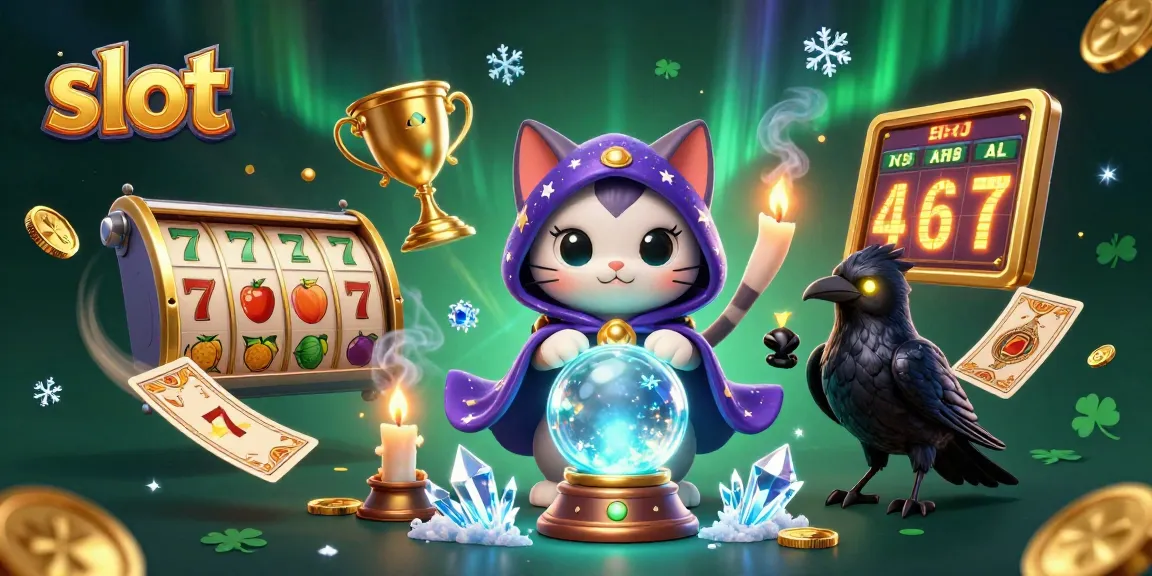 Engage with thrilling slot games featuring a fortune teller cat and a tarot raven.