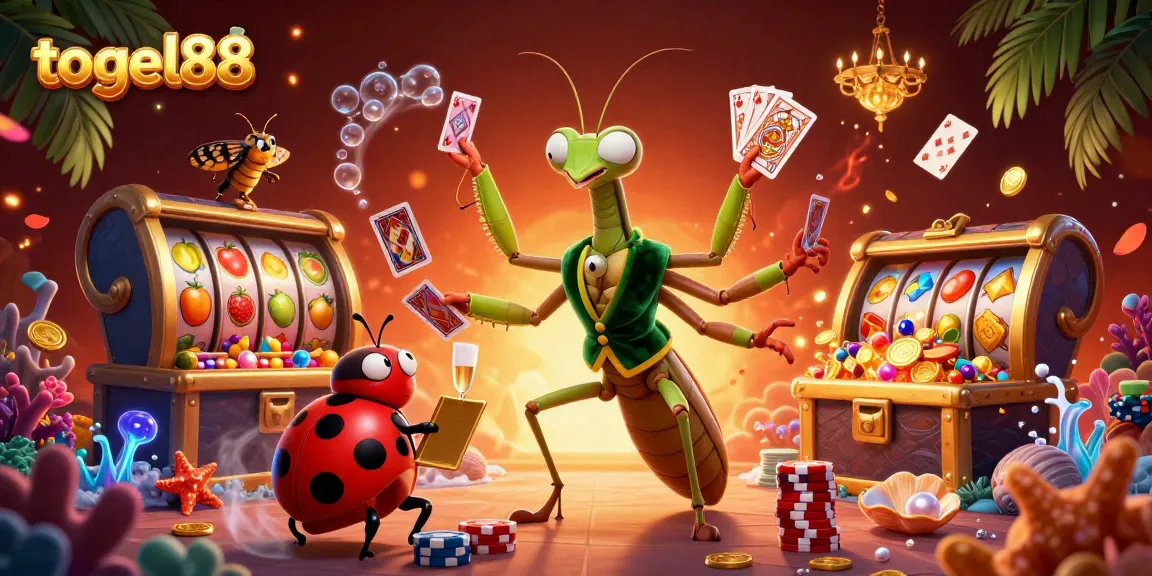 Experience thrilling gameplay with togel88's vibrant casino scene featuring dynamic slot reels.