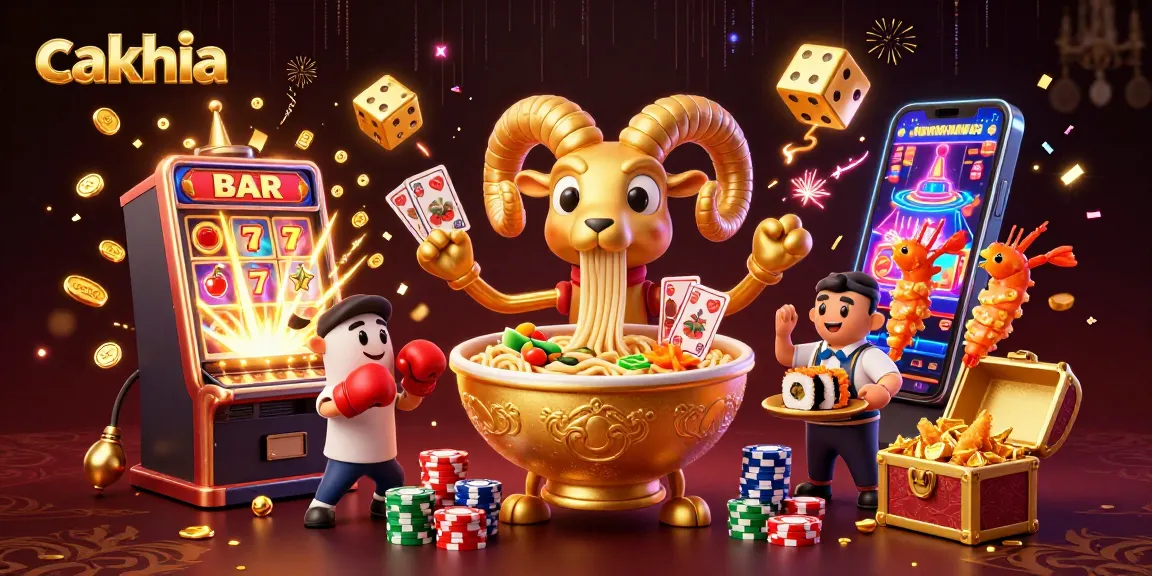 Cakhia offers a thrilling RPG-style gambling experience with vibrant scenes and energetic characters.