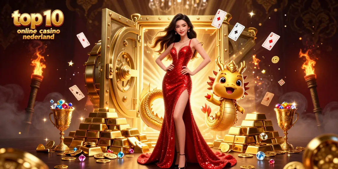 Experience excitement at the top 10 online casino nederland with playful imagery and vibrant casino elements.